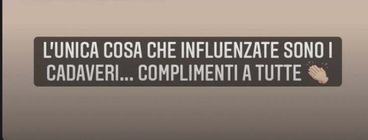 Commento Valentina Vignali