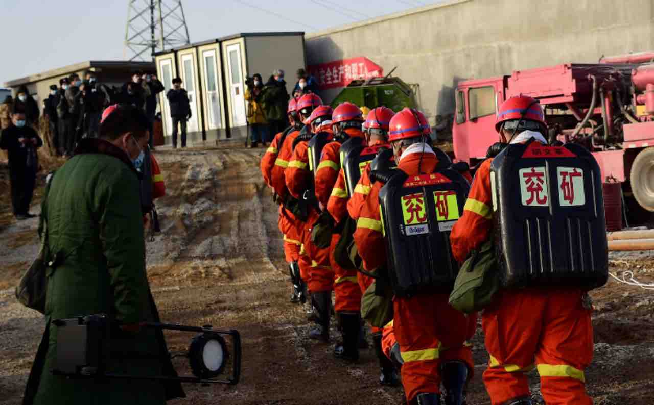 Minatori salvati in Cina (Getty Images)