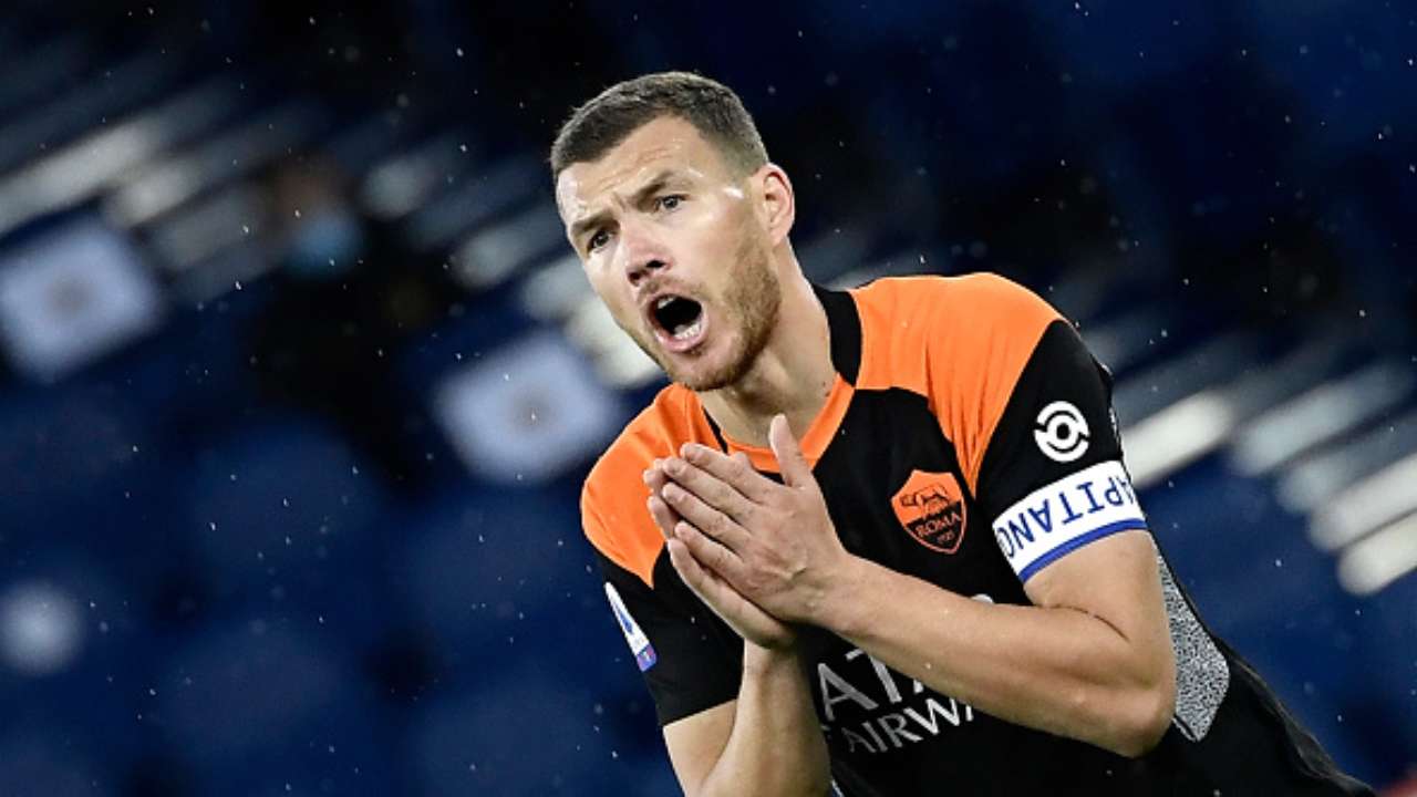 edin dzeko roma trattativa manchester united fonseca