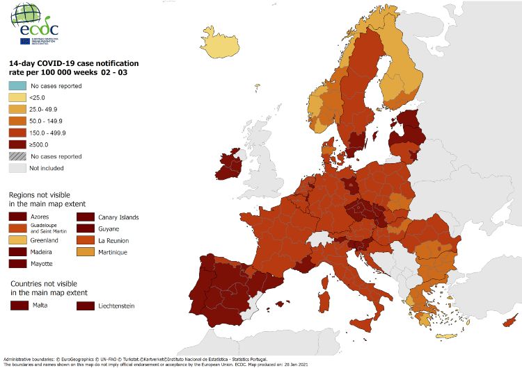 zone rosso scuro ecdc friuli fedriga