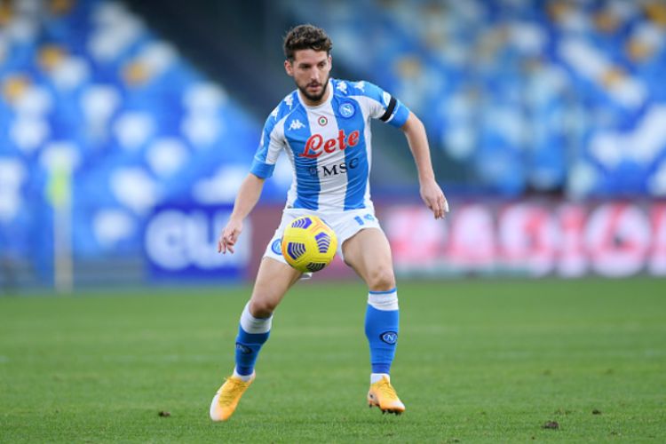 dries mertens infortunio caviglia sinistra belgio napoli