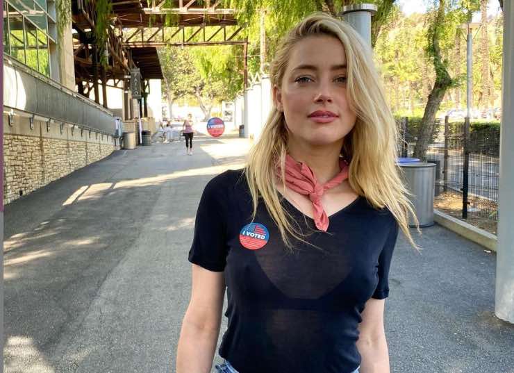 Amber Heard, attrice ex moglie di Johnny Depp