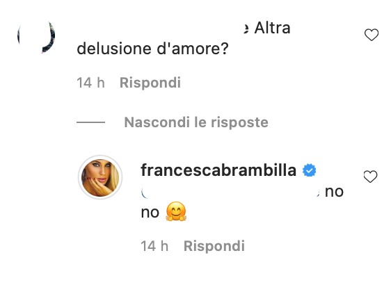 commento Francesca Brambilla