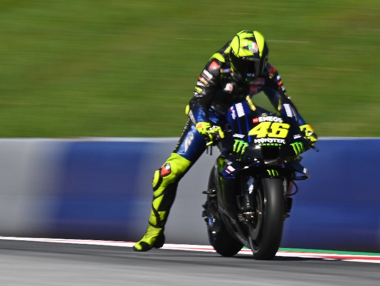 Valentino Rossi rituale gara