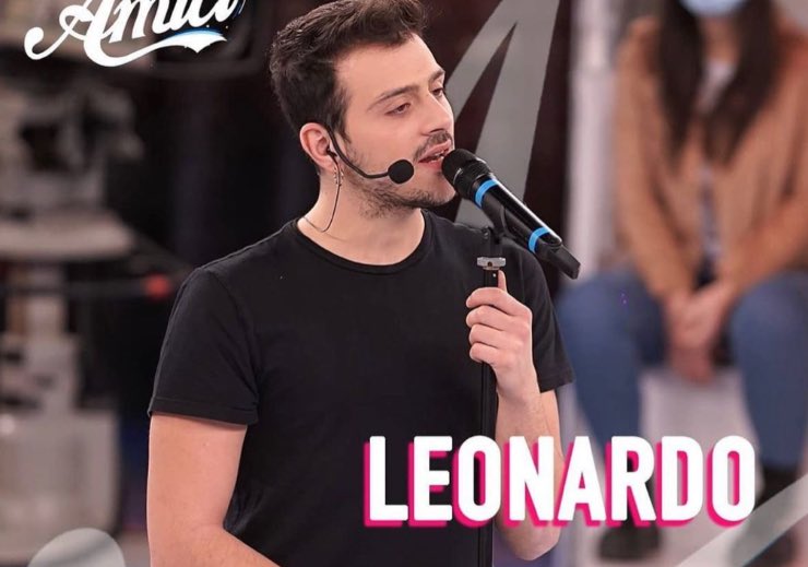 Leonardo, cantante di Amici