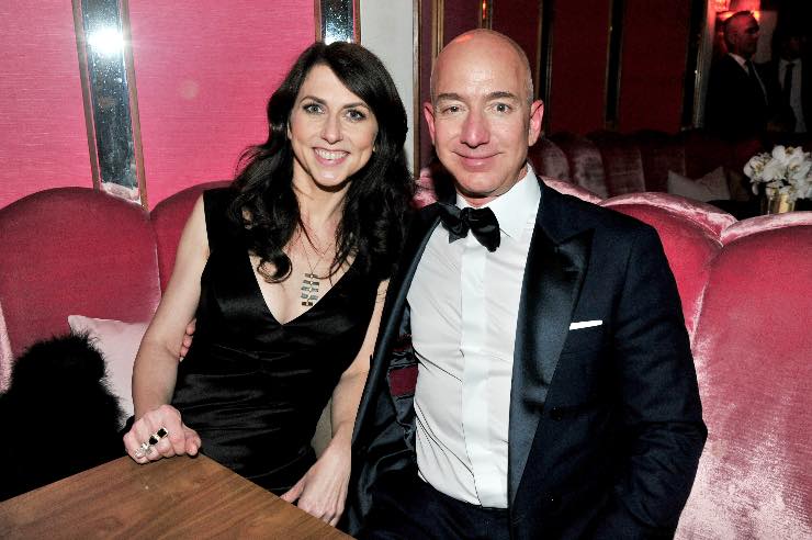 MacKenzie Scott e Jeff Bezos