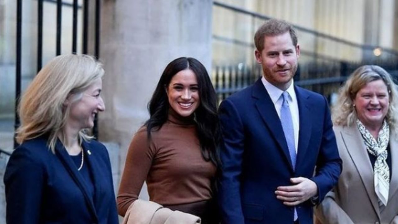 Meghan Markle e il principe Harry felici