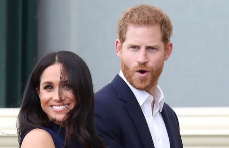 Meghan Markle e il principe Harry felici