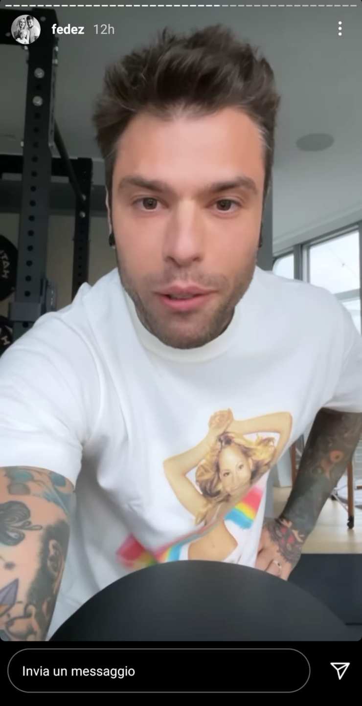 Fedez furia