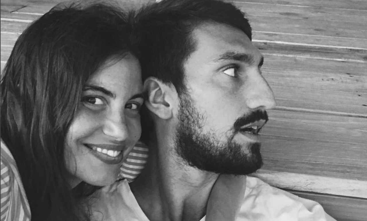 Francesca Fioretti e Davide Astori