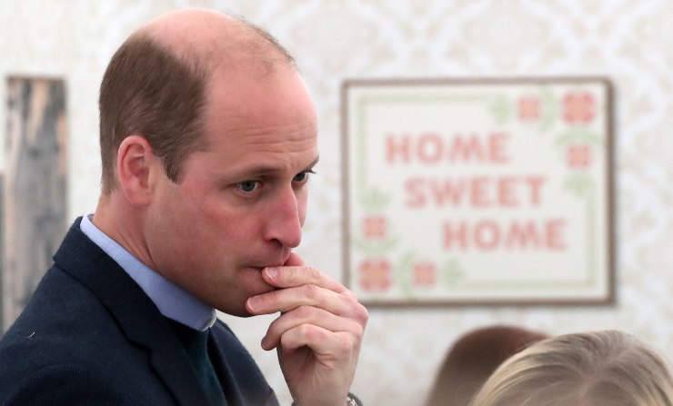 Principe William flirt in una casa di cura per anziani