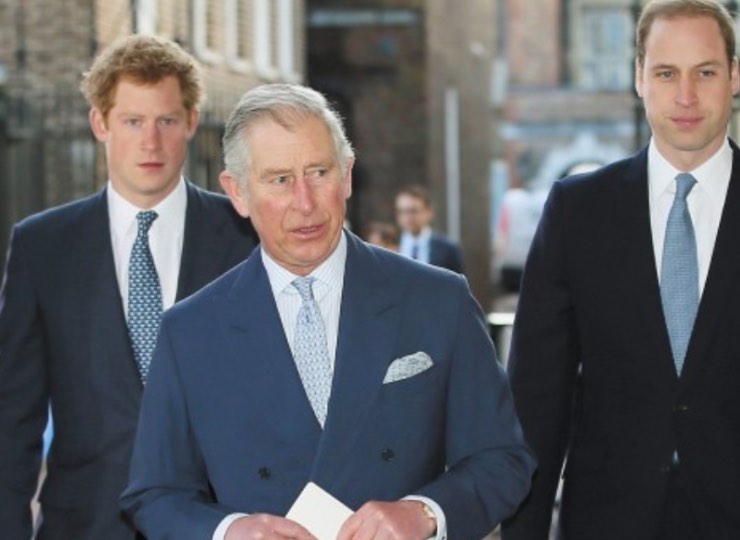 Harry, William e Carlo 