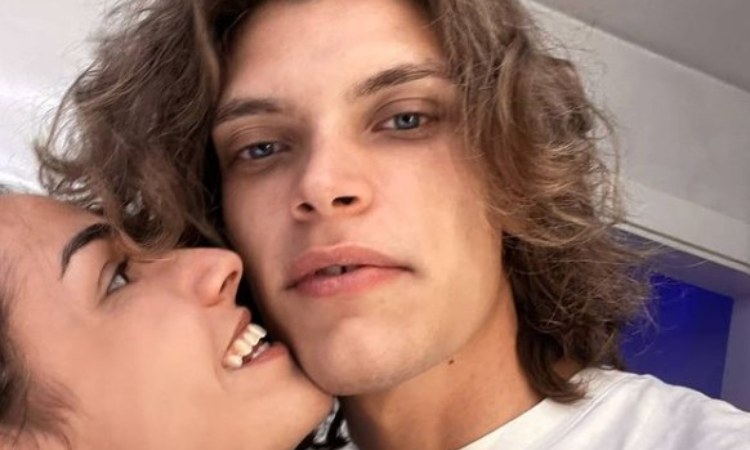 Massimiliano e Vanessa primo selfie