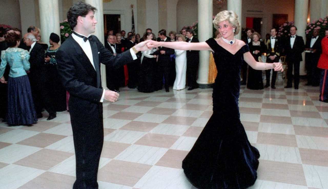 John Travolta Lady Diana ballo