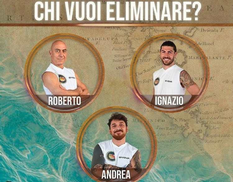 Candidati all'eliminazione 17 maggio Isola dei Famosi