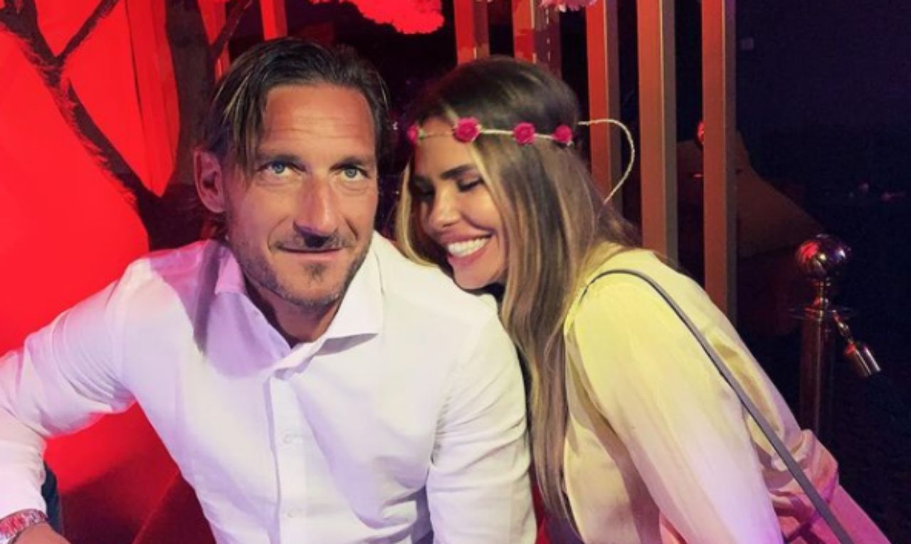 Ilary Blasi e Francesco Totti