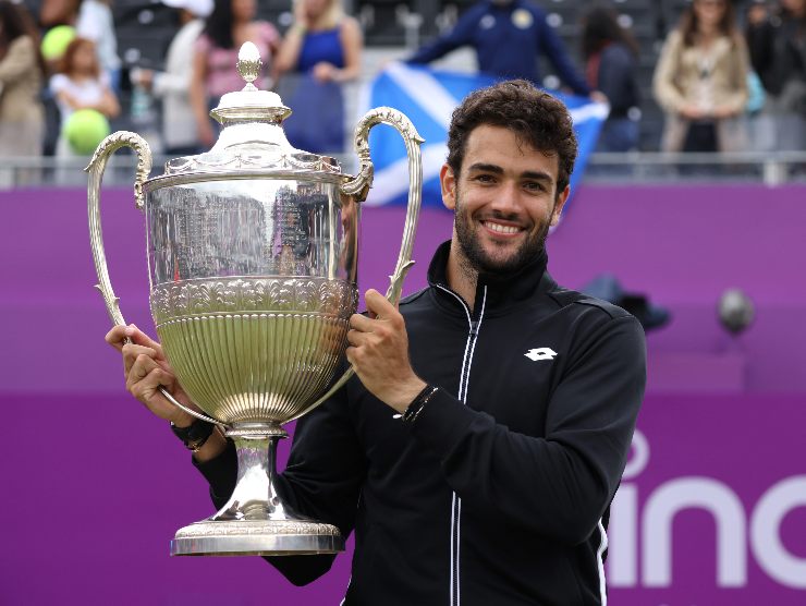 Matteo Berrettini fidanzata Ajla Tomljanovic Wimbledon