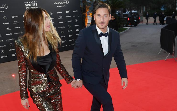 Francesco Totti e Ilary Blasi