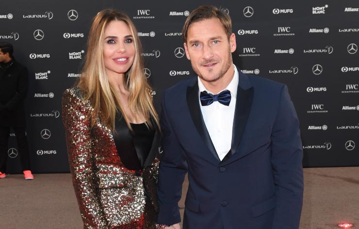 Francesco Totti e Ilary Blasi