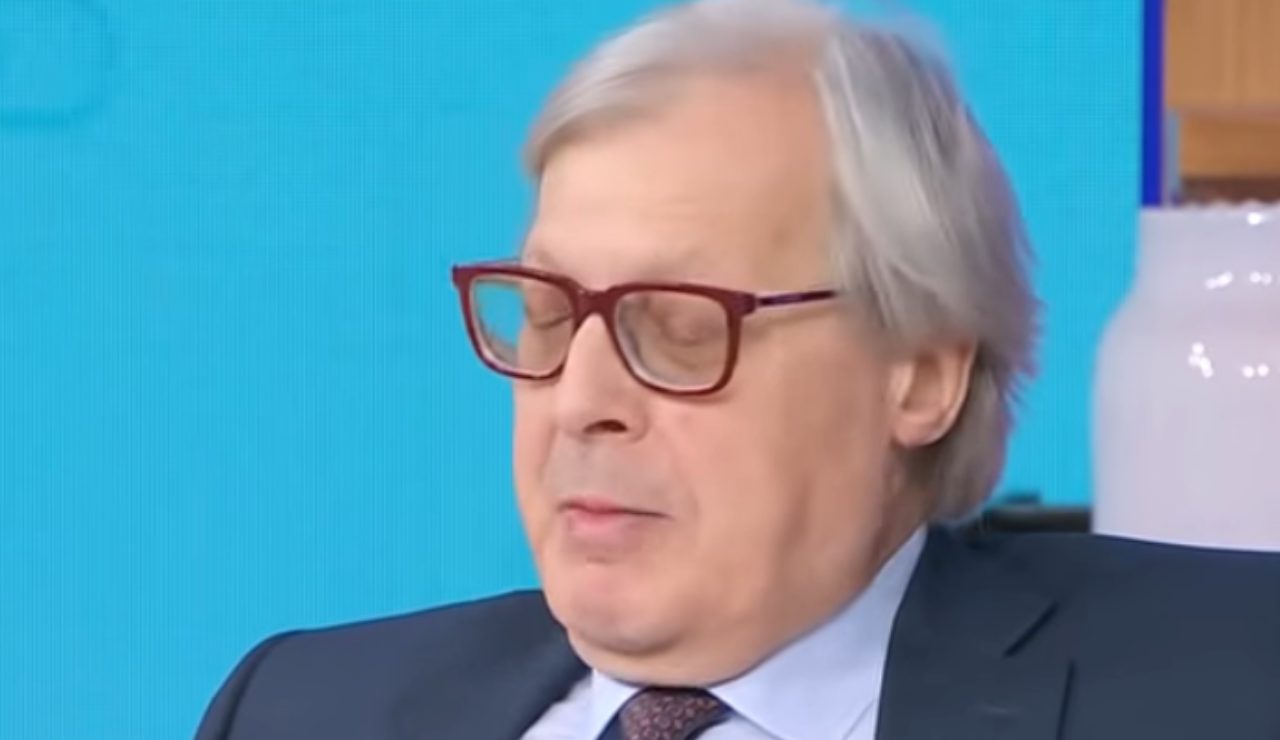 Vittorio Sgarbi cancro commosso emozioni genitori