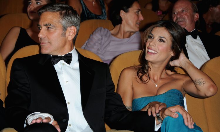 Elisabetta Canalis e George Clooney