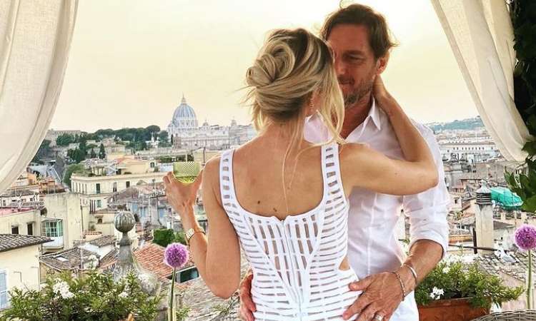 Ilary Blasi e Francesco Totti