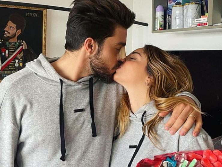 Mariano Di Vaio Eleonora Brunacci figli parto