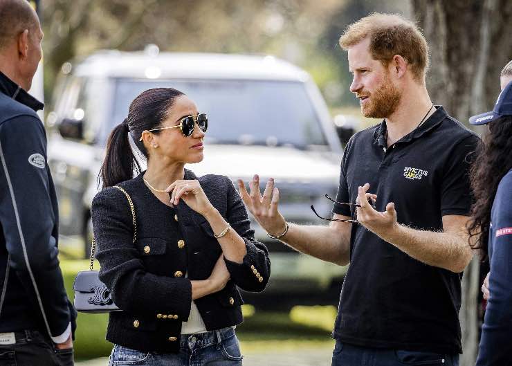 Harry e Meghan (Ansafoto)