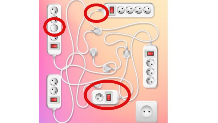 soluzione Rompicapo prese elettriche