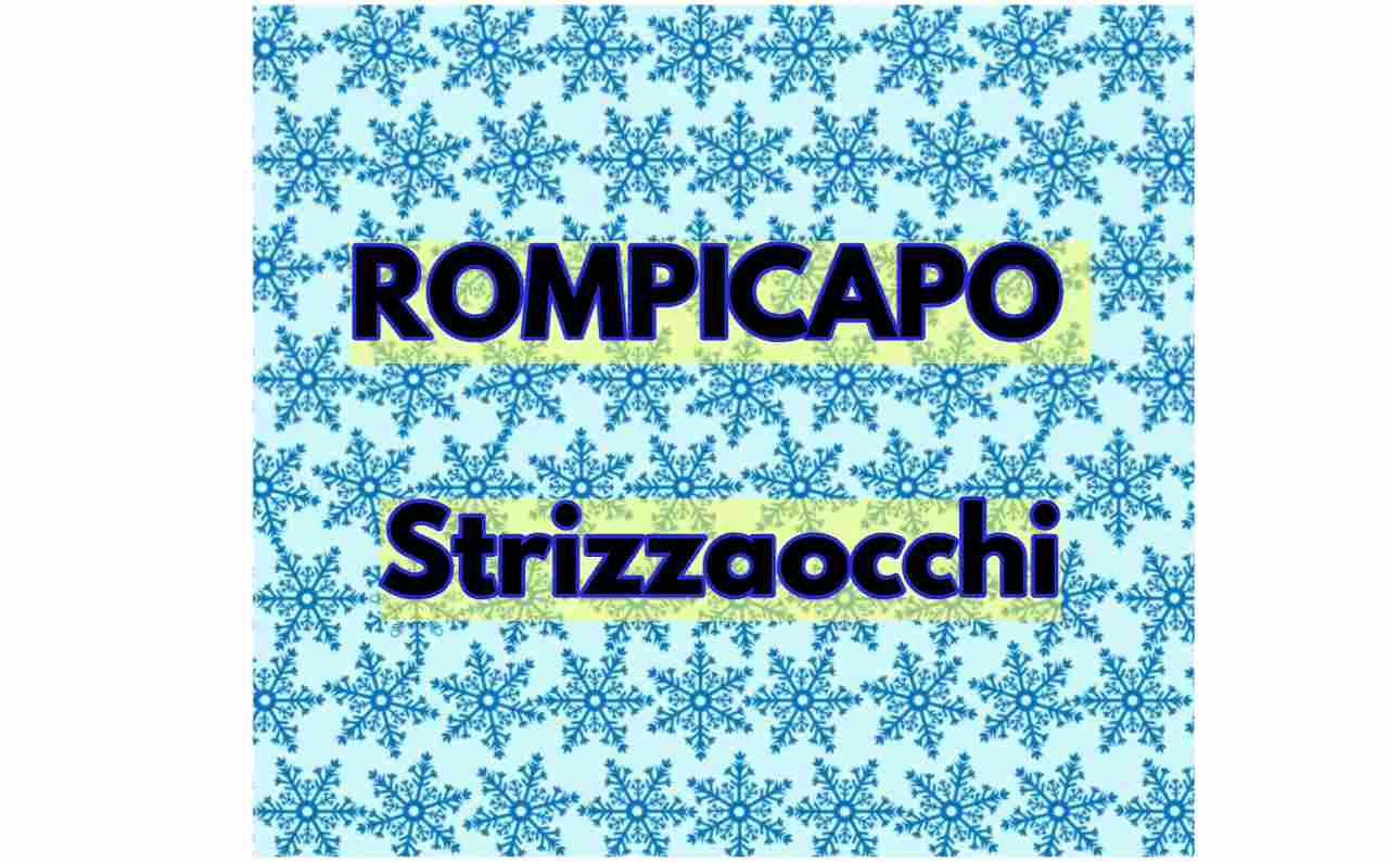 Rompicapo fiocchi di neve