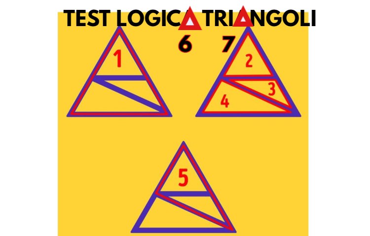 Soluzione test logica triangoli