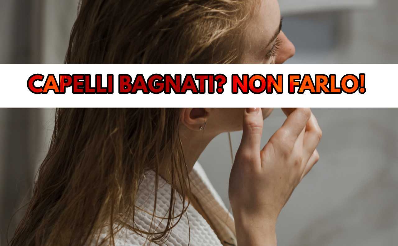 Capelli bagnati